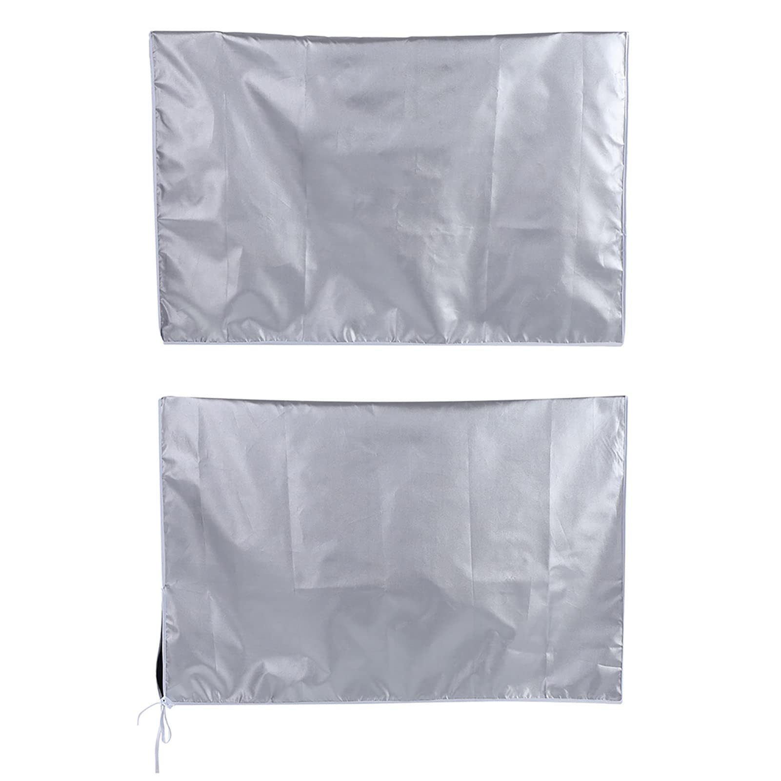 Cubierta de Aire Acondicionado para Exteriores, Cubierta Impermeable para Aire Acondicionado de Ventana, Cubierta Antipolvo, Cubierta Protectora Antinieve con Cuerda de Cierre (1.5p (80*26*57))