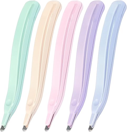 Miniatura 8 de ZZTX 3 unidades de extractor profesional de grapas magnéticas de goma, herramienta de eliminación de grapas para escuela, oficina, hogar (azul,