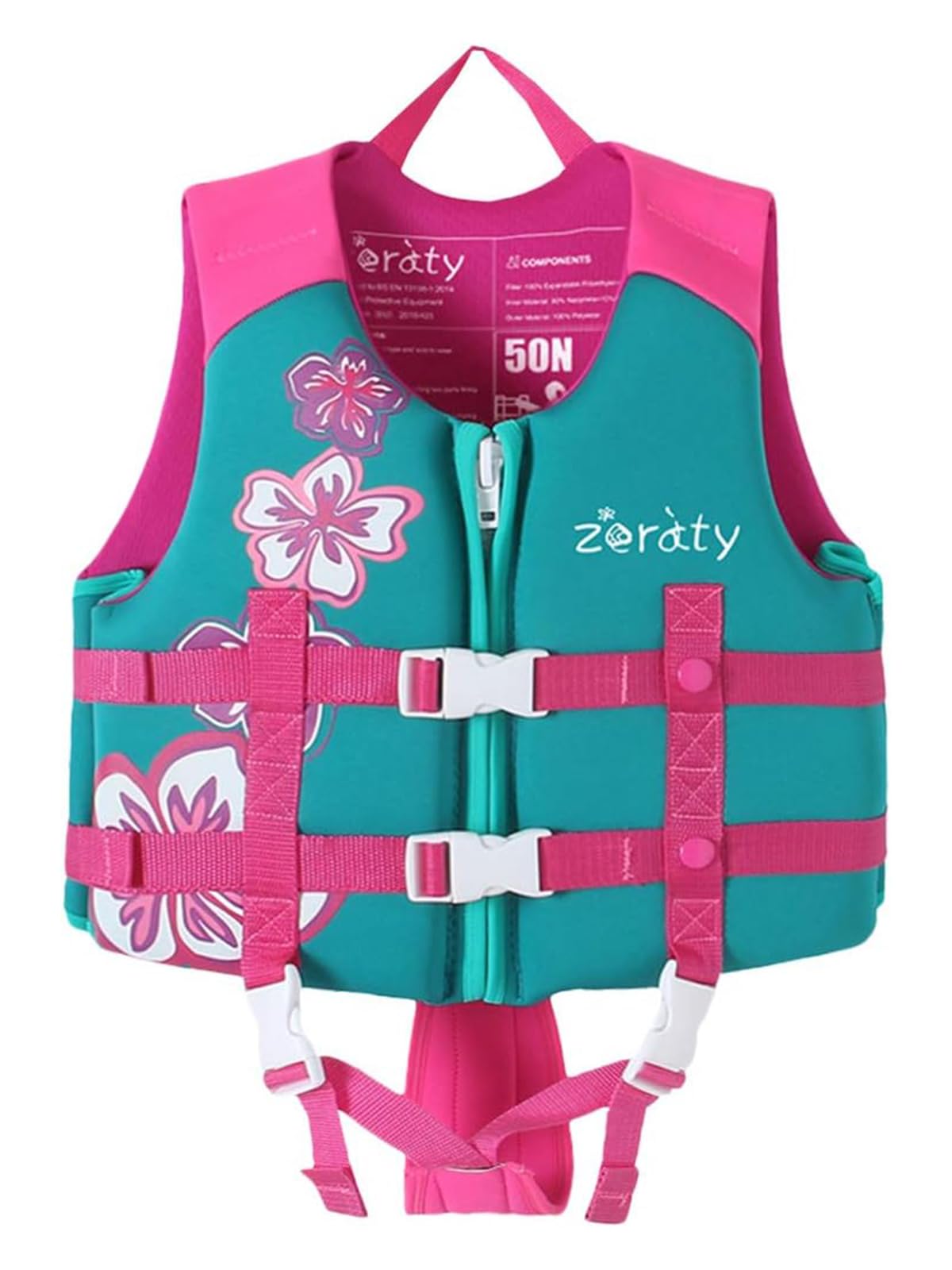 Zeraty Kinder Schwimmweste für Kleinkinder mit Armbändern Floatation Sleeves Alter 1-9 Jahre / 22-50 lbs