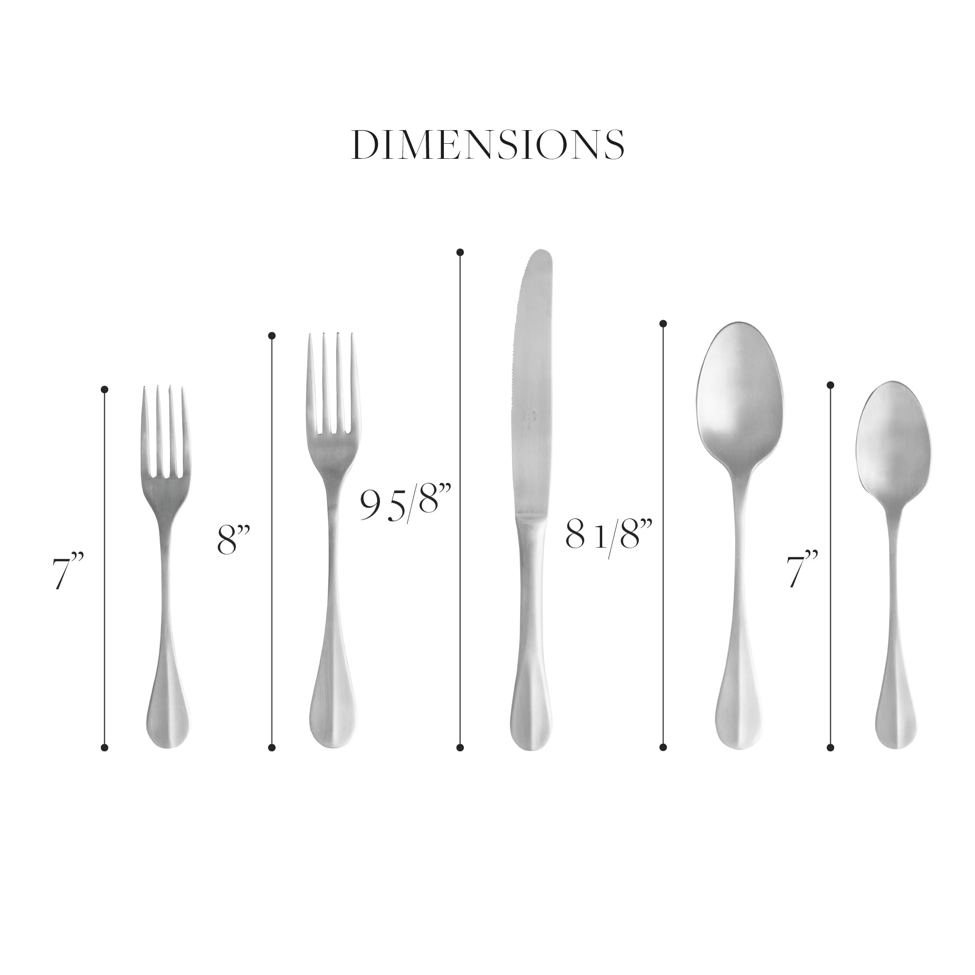 Costa Nova Juego de cubiertos de 5 piezas para 1 – Colección Nau, acabado cepillado dorado | Cubiertos de acero inoxidable | Cubiertos aptos para lavavajillas | Vajilla de calidad de restaurante
