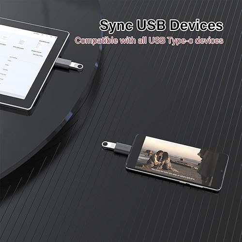 Miniatura 7 de UPGROW Adaptador USB C a USB, paquete de 2 adaptadores Thunderbolt 3 a USB 3.0 compatibles con MacBook Pro 2019 y antes, MacBook Air 2020, Dell XPS