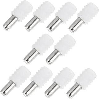 Tofficu 50pcs Board Support Kitchen Cabinet Shelf Metal Shelving Adjustable Shelving Shelf Brackets Dowel Locking Shelf Pegs Shelf Support Pegs Shelf Brackets Pegs Shelf Pin Shelf Support