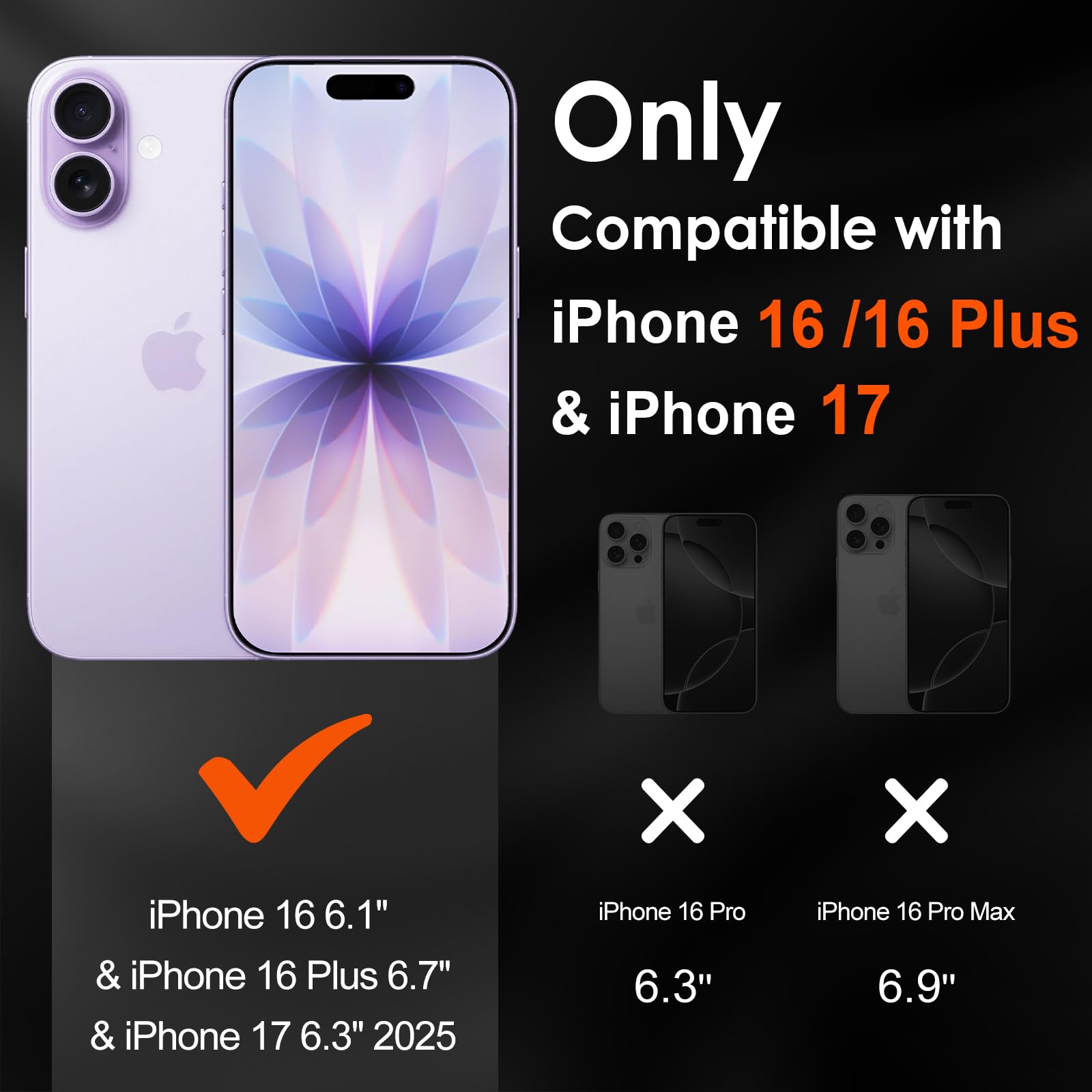 Protecteur Verre Trempé Pour Caméra Arrière IPhone 17 – Lot De 3 Films, Résistance 9H – Anti-rayures, Clarté HD