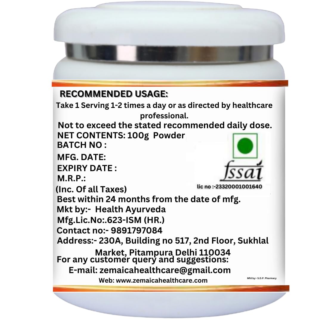 Sfido Safed Musli,Ashwagandha, Safed White Musli for Immunity, Muscle Strength and Vitality Powder Pack 1 2