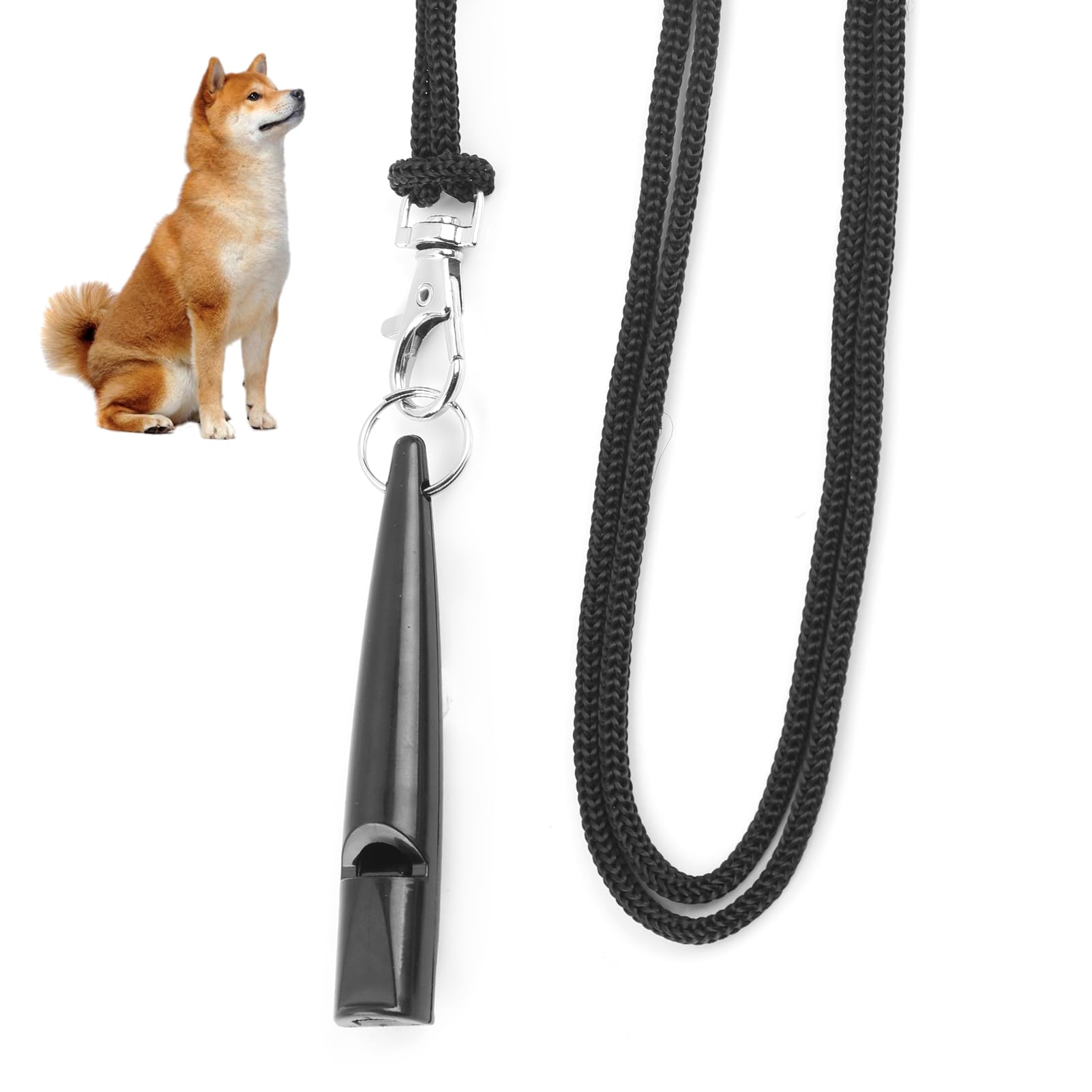 Silbato para Perros Profesional, Silbato Perros con Cinta Ajustables, Silbato de Perro Antiladridos Frecuencia Normalizada para Entrenamiento Que Dejen de Ladrar Fuerte Callar Perros Material Robusto