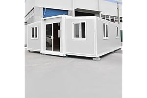 19 X 20 FT Expandable Prefabricated Kits Portable House with Bathroom