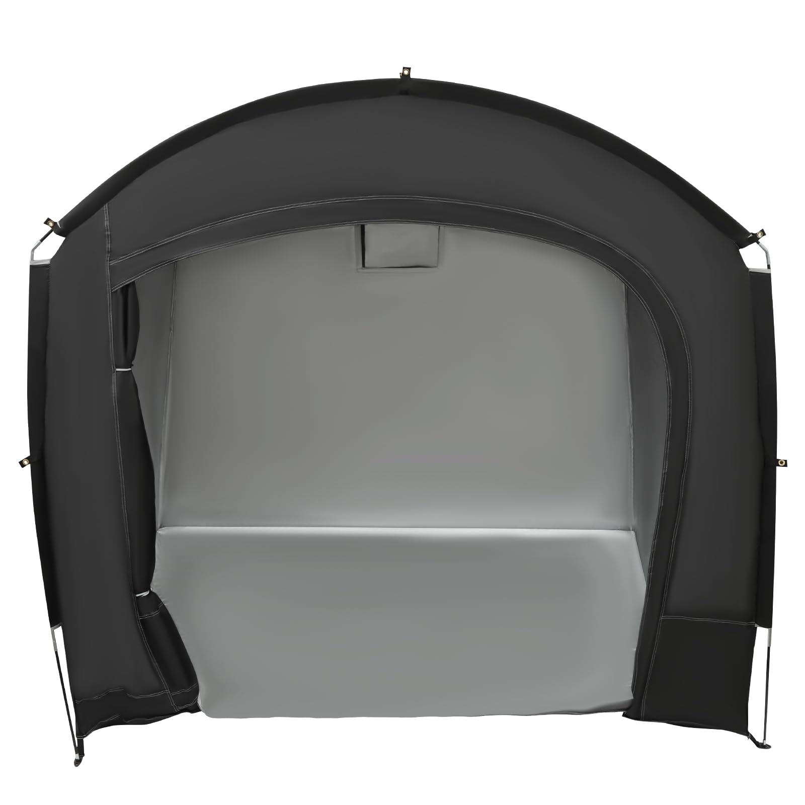 Tenda per 3 biciclette, 220 x 150 x 185 cm, impermeabile, portatile, per biciclette, attrezzi da giardino