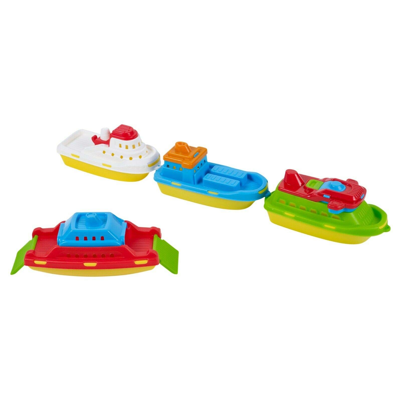 Set Of 4 Mini Boats