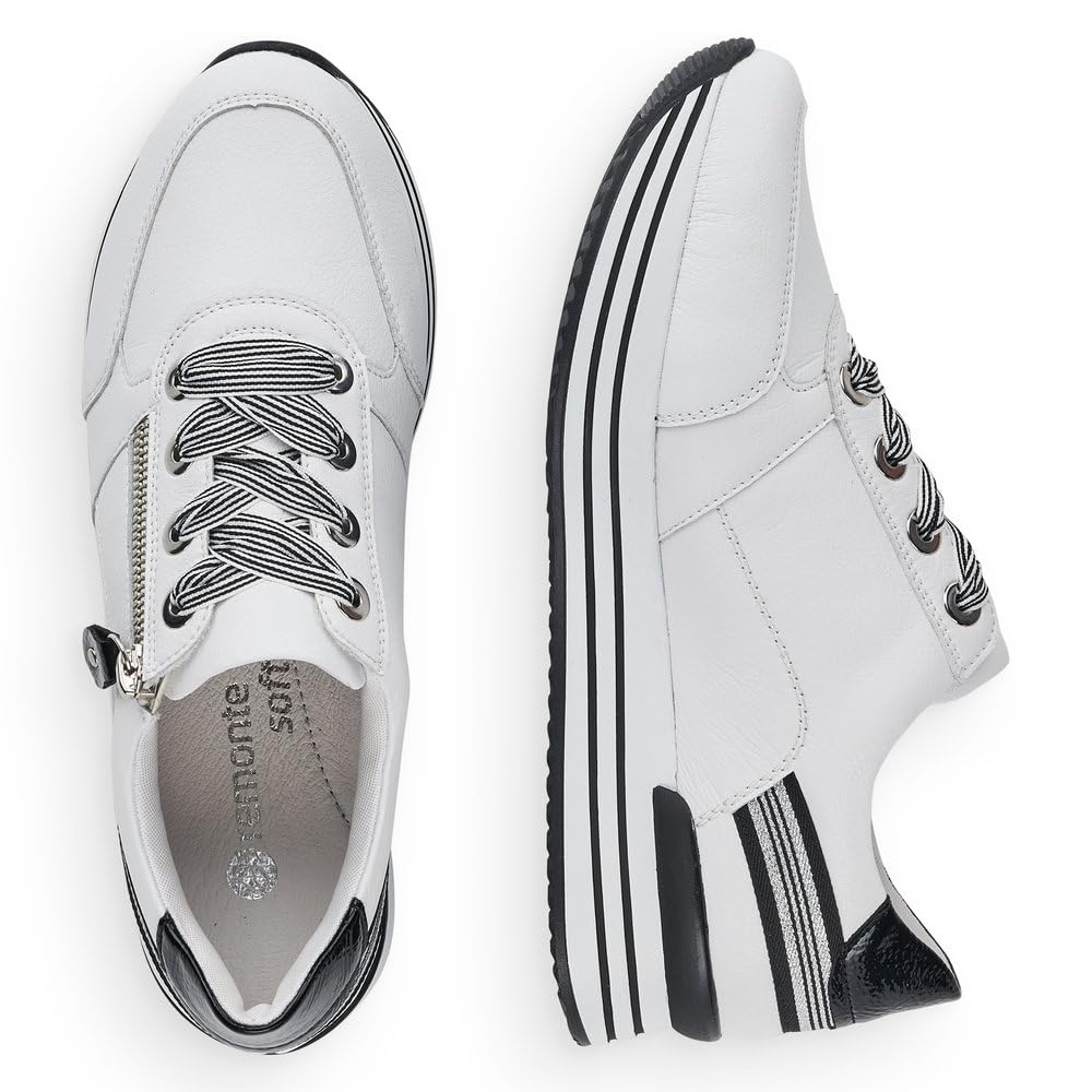 Remonte Damen Low-Top Sneaker D1312, Frauen Halbschuhe,lose Einlage