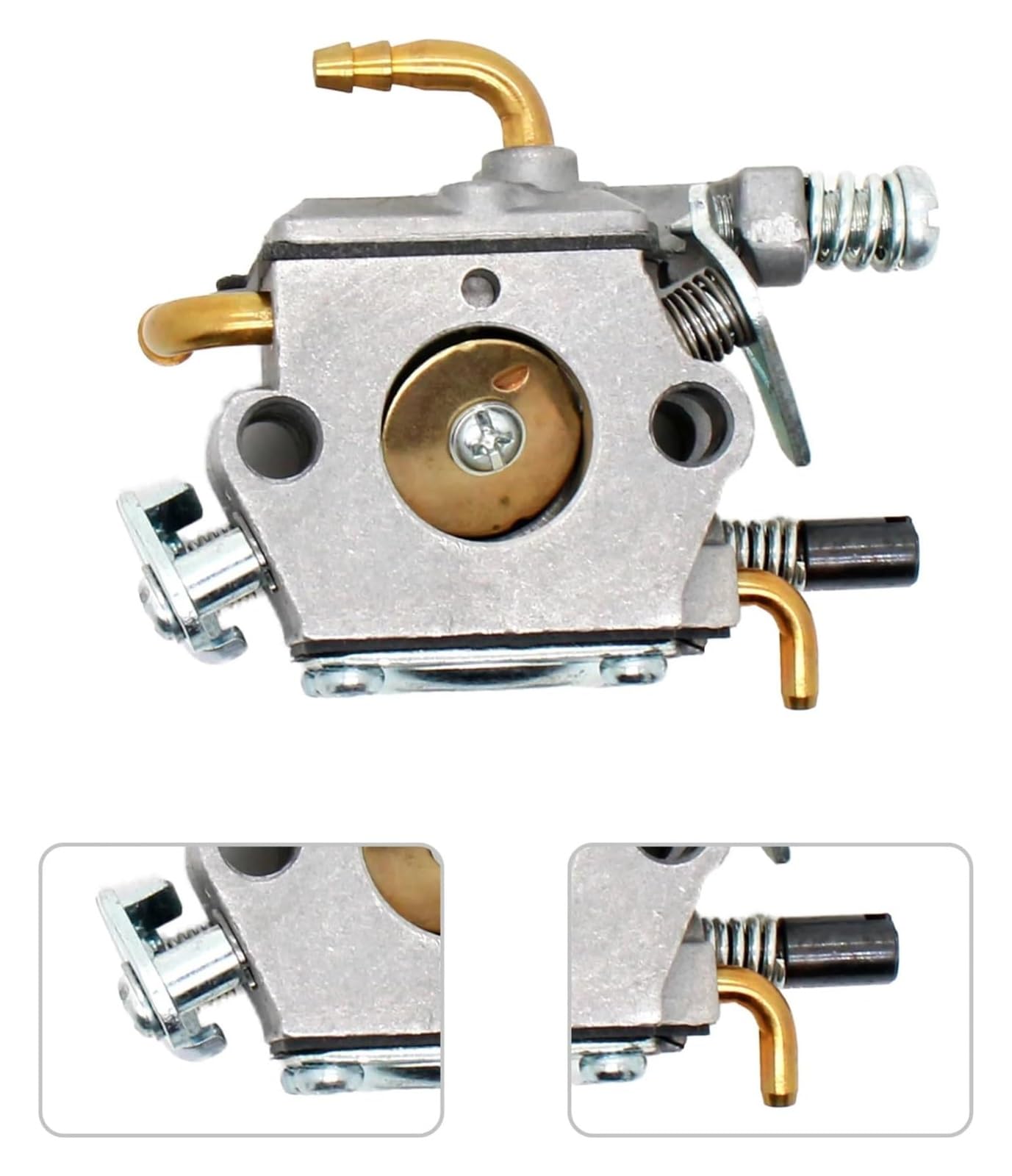 para Gasolina para Motosierra 5800 45cc 52cc 58cc para 4500 5200 Automático con Carburador De Codo Cobre carburador Moto | B