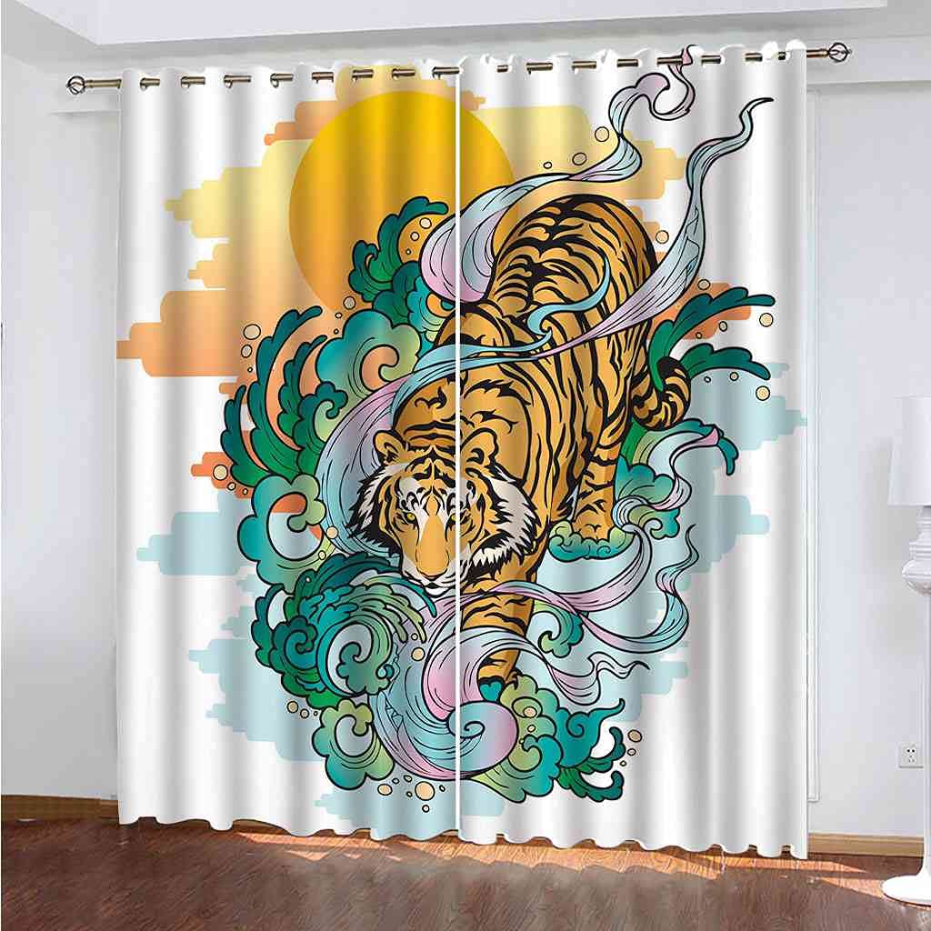 Rideau occultant thermique et insonorisant à oeillets 200x160 cm idéal pour mieux dormir