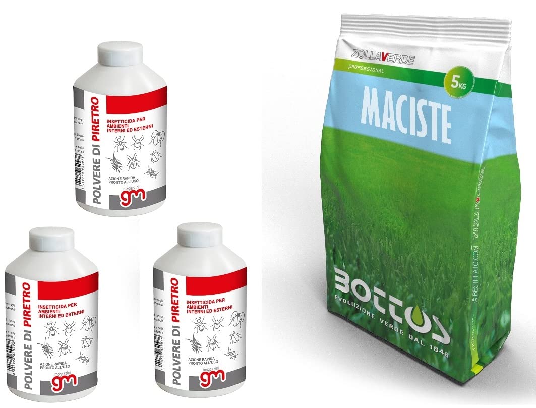 Semi Di Gramigna Cynodon Dactylon Bottos - Confezione Da 1 KG, Prato Resistente Alla Siccit&agrave;