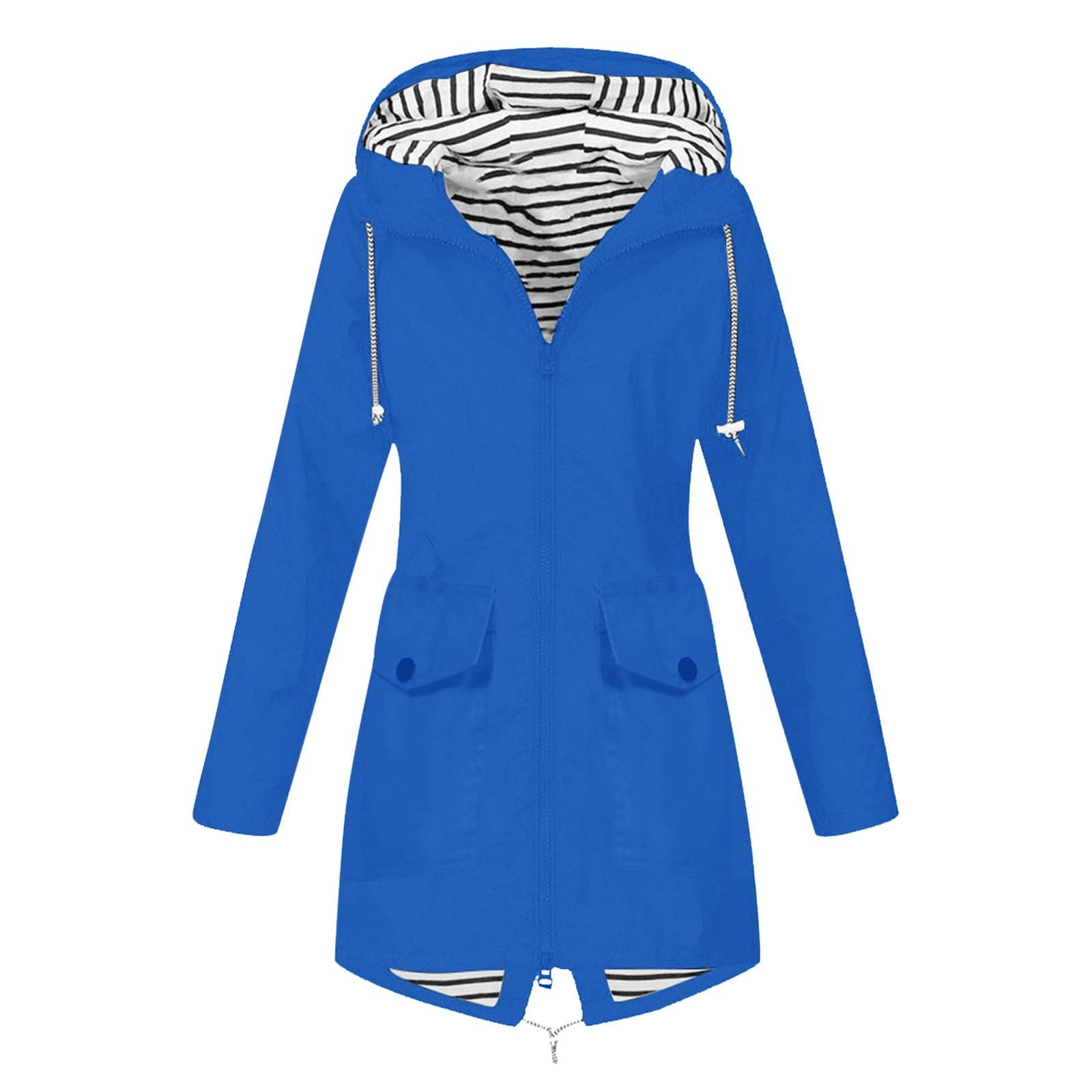 Chaqueta impermeable para niñas, ligera y cómoda para todo tipo de clima. Diseño fácil de poner y quitar.