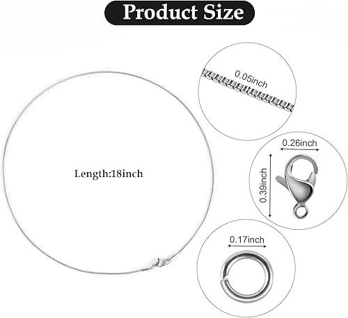 Miniatura 77 de Cadena de joyería para hacer joyas, cadenas de acero inoxidable chapadas en oro, suministros para hacer joyas a granel