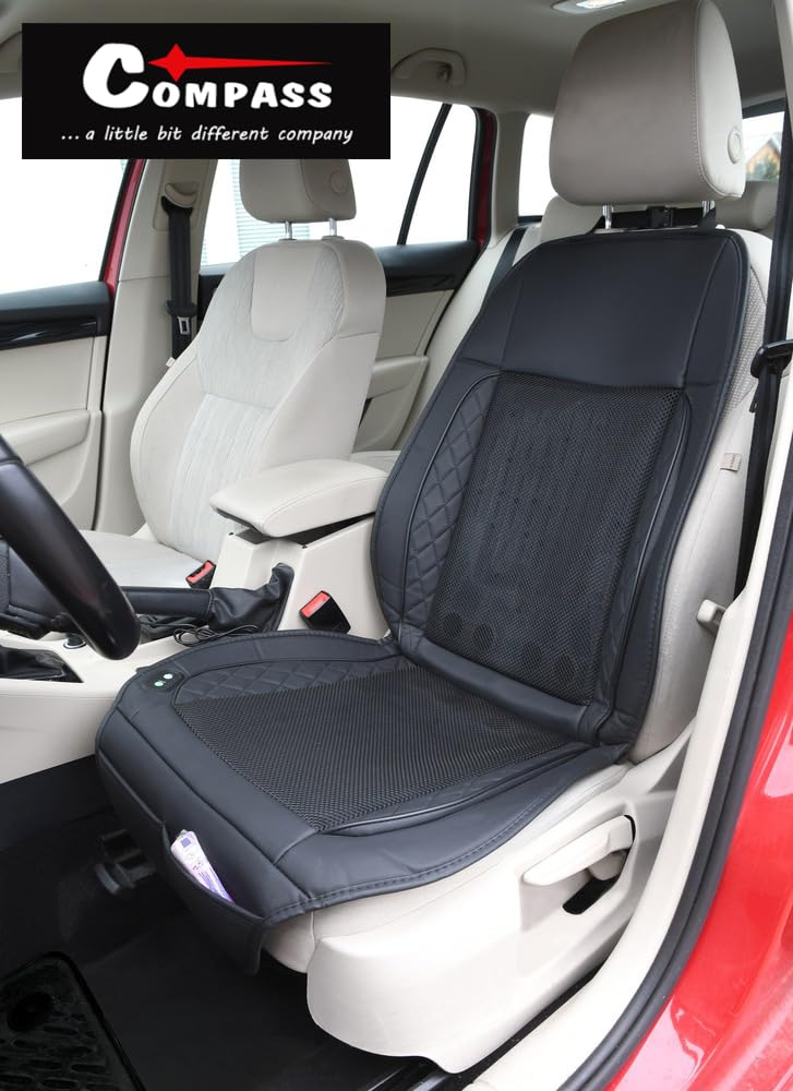 Compass 04083 – Funda de asiento con ventilación DAVE AIR de 12 V