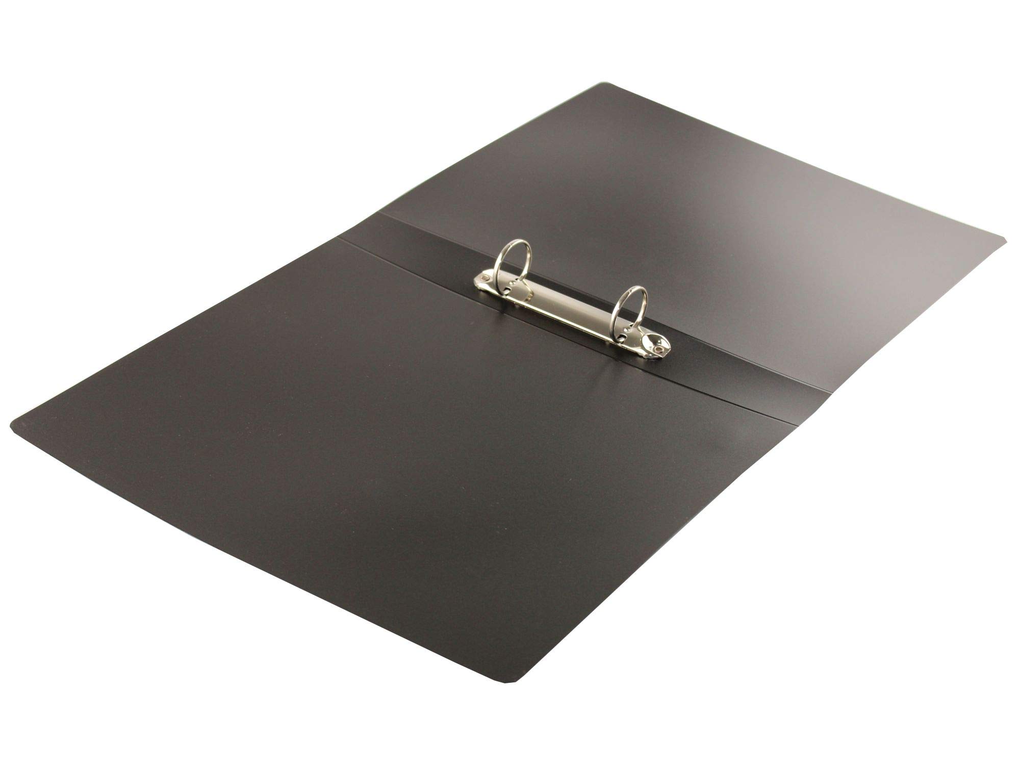 Oxford Lot de 10 classeurs à anneaux A4, largeur du dos 4 cm, 2 anneaux, noir