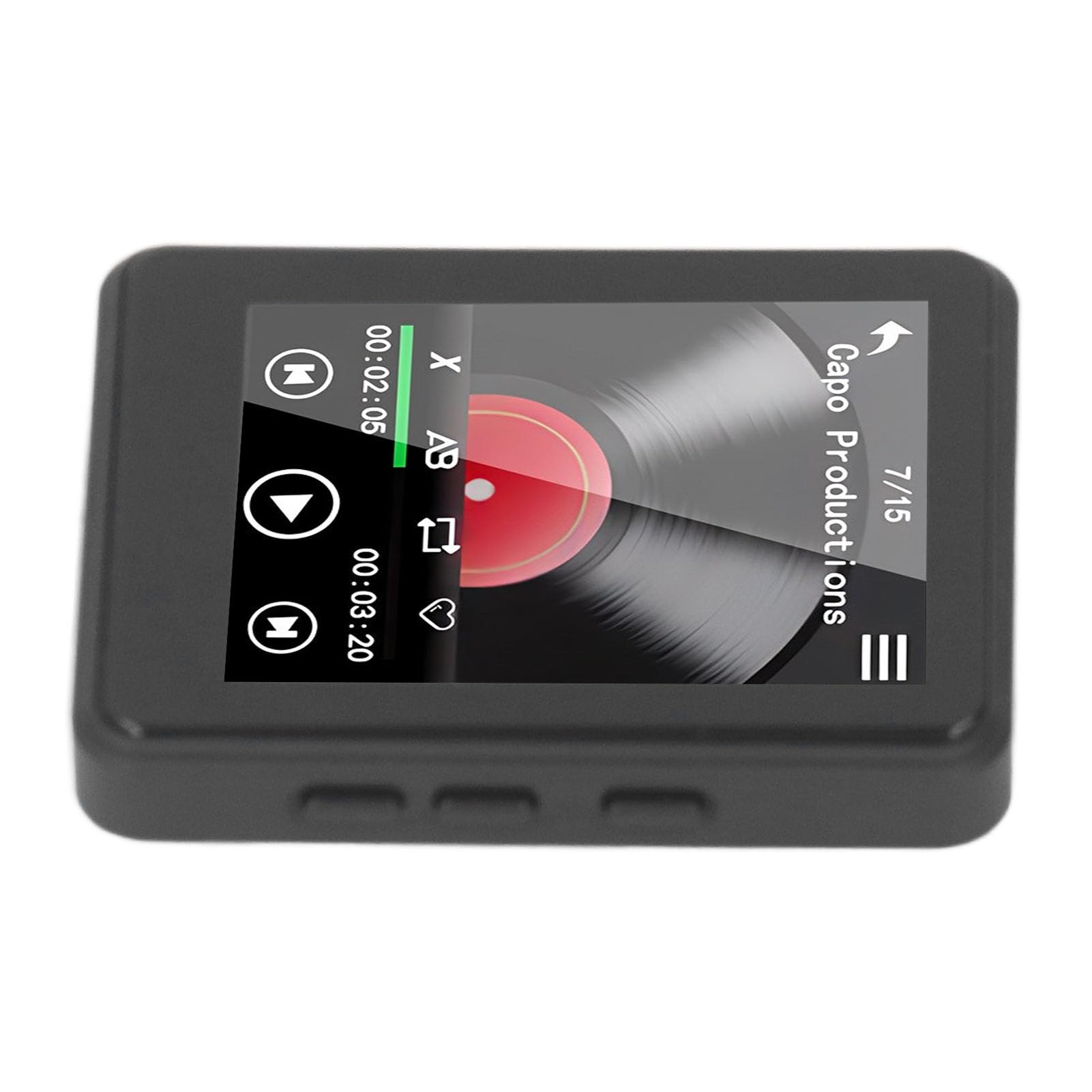 Reproductor MP3 con Bluetooth 5.3, Reproductor de Música con Pantalla Táctil de 2,4 Pulgadas, for Escuchar Música (con Tarjeta de Memoria de 64g)