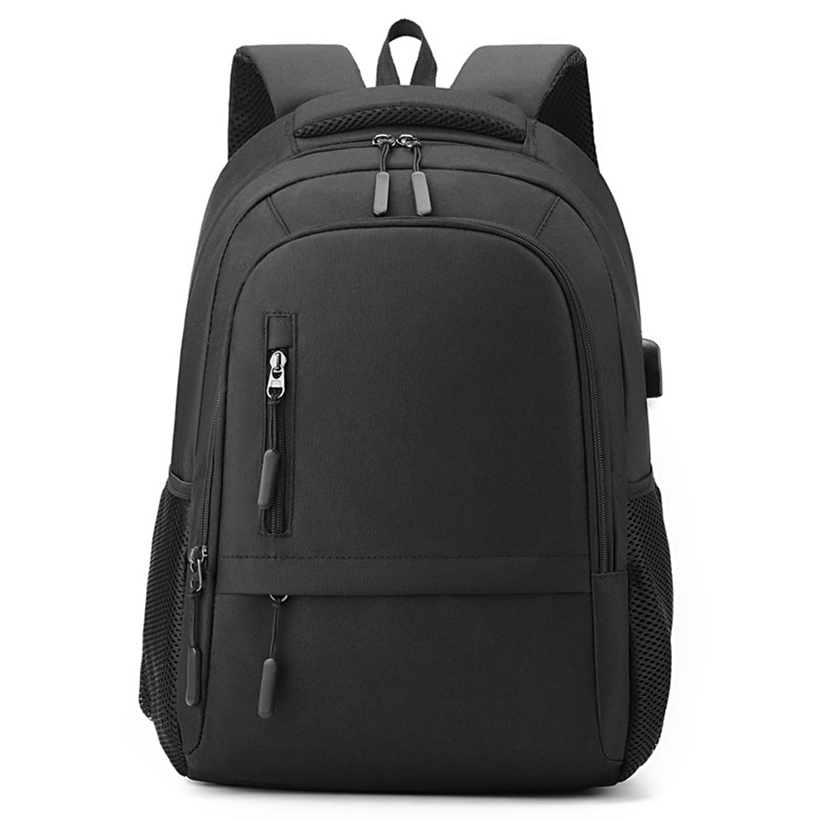 Mixroom - Zaino Porta PC Computer portatile Borsa per Laptop Custodia Notebook 15" con Attacco USB per Scuola Lavoro Viaggio Z1 Colori Nero/Blu/Rosso/Grigio