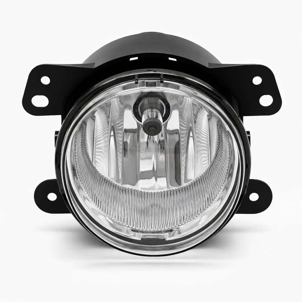 WILD BEAR Front Fog Light Replacement for Jeep Wrangler JK 2010-2018 Dodge Journey 2010-2018 Cherokee KL 2014-2018 Charger 2011-2014 Left=Right 5182026AA