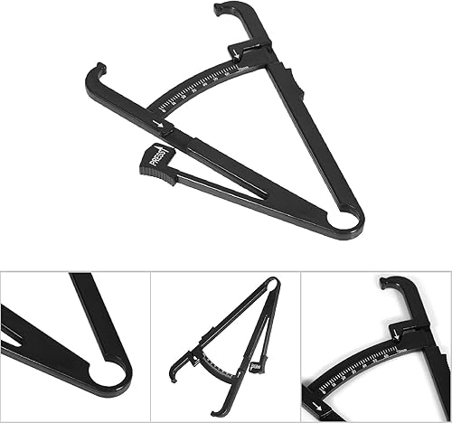 Miniatura 2 de Pinza de grasa corporal para cuerpo, herramienta de medición de pinzas de pliegue para medir con precisión el IMC, dispositivo de medición de