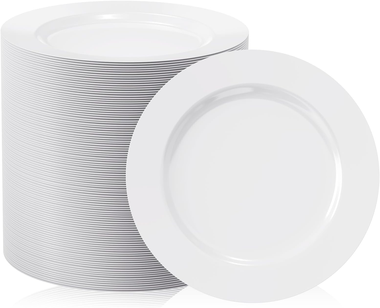 Masterpiece Premium Quality Heavyweight Plastic Plates 25