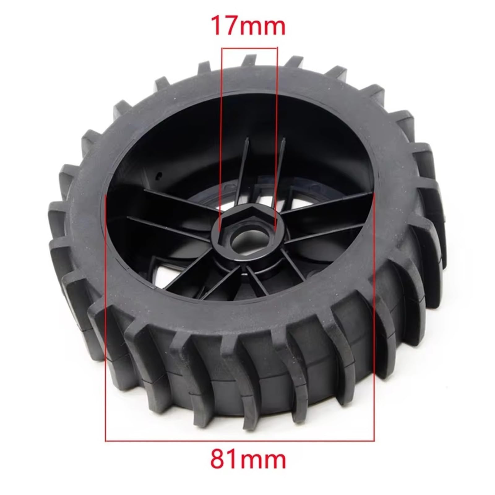 Compatibile Con 1/8 RC Per Pneumatici Da Deserto Spiaggia Sabbia Per Accessori Per Auto Telecomandate 17 Mm Per Pneumatici RC