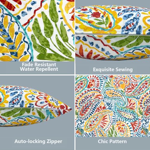 Lvtxiiioutdoorthrowpillowcovers18x18inchcoversonlymodernpaisleypatterndecorativesquaretosspillowcasepackof2forhomepatiogardensofabedfurniturepaisleymulti Urban Country Home Decor Lvtxiii outdoor throw pillow covers 18 x 18 inch covers only modern paisley pattern decorative square toss pillow case pack of 2 for home patio garden sofa bed furniture paisley multi urban country home decor