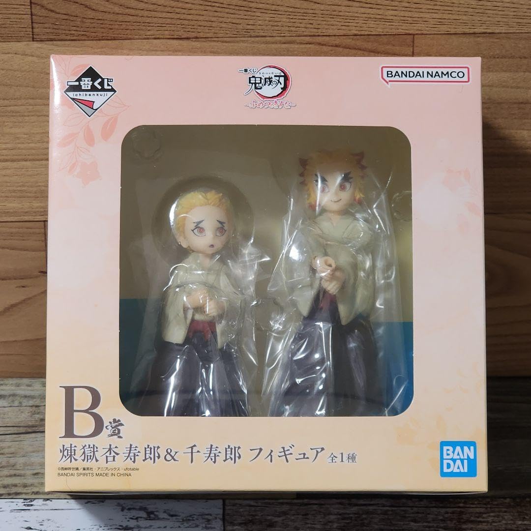 鬼滅の刃 一番くじ B賞 煉獄杏寿郎フィギュア Amazon.co.jp: 一番くじ B賞 煉獄杏寿郎＆千寿郎 フィギュア