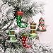 Valery Madelyn Christmas Ornaments Set, 70ct Elf Red Green White Shatterproof Christmas Tree Decorations Set, Assorted Decorative Hanging Ball Ornaments Bulk for Xmas Holiday Party Indoor Decor