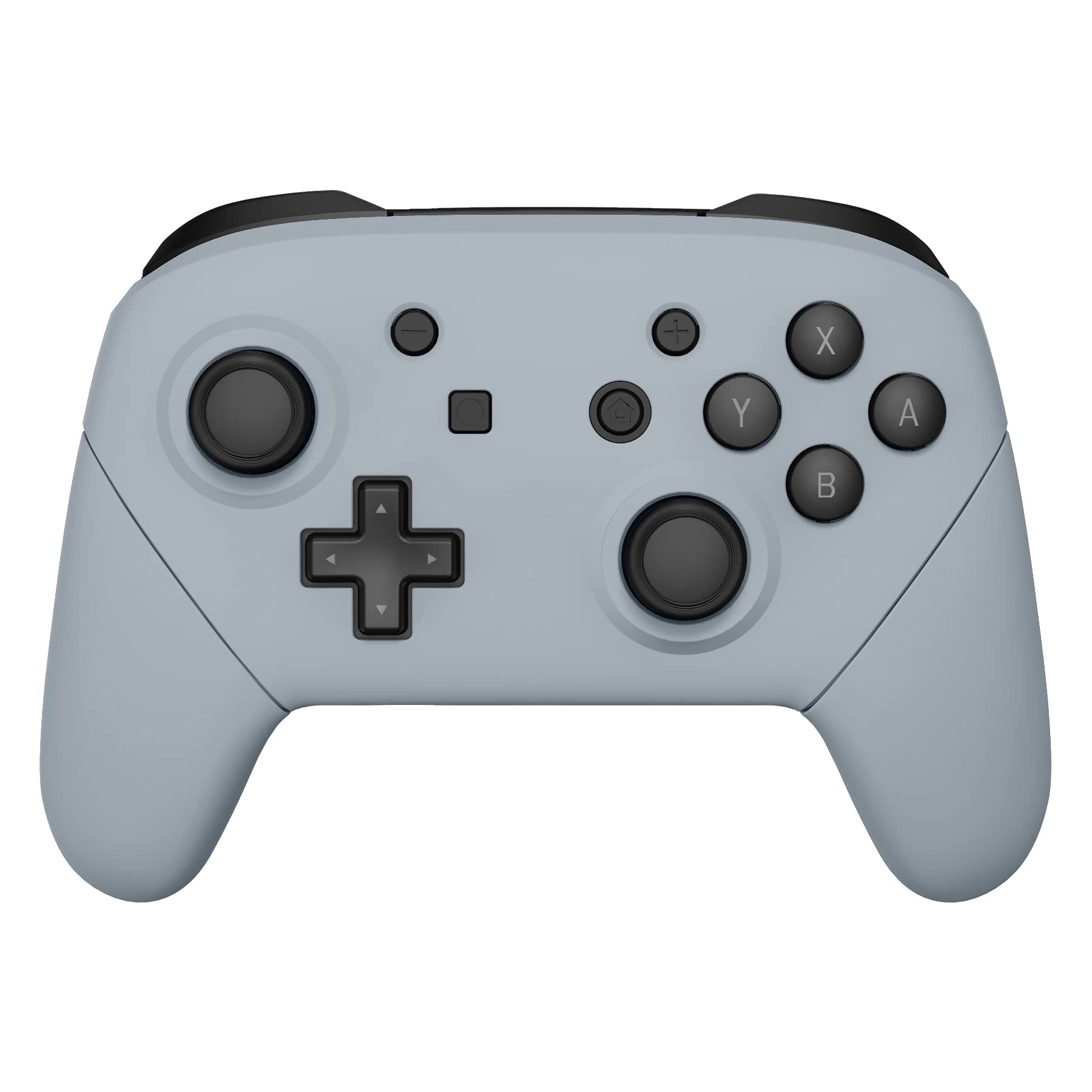 eXtremeRate Carcasa Agarre para Nintendo Switch Pro Funda Delantera Trasera Asa Shell de Tacto Suave Grip de Reemplazo para Nintendo Switch Pro Control-No Incluye el Mando(Blanco) — view 24