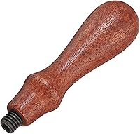 Vista 4 de PATIKIL Mango de sello de cera solamente, mango de madera de repuesto para sello de invitación de boda, tarjeta de invitación de boda, sobre