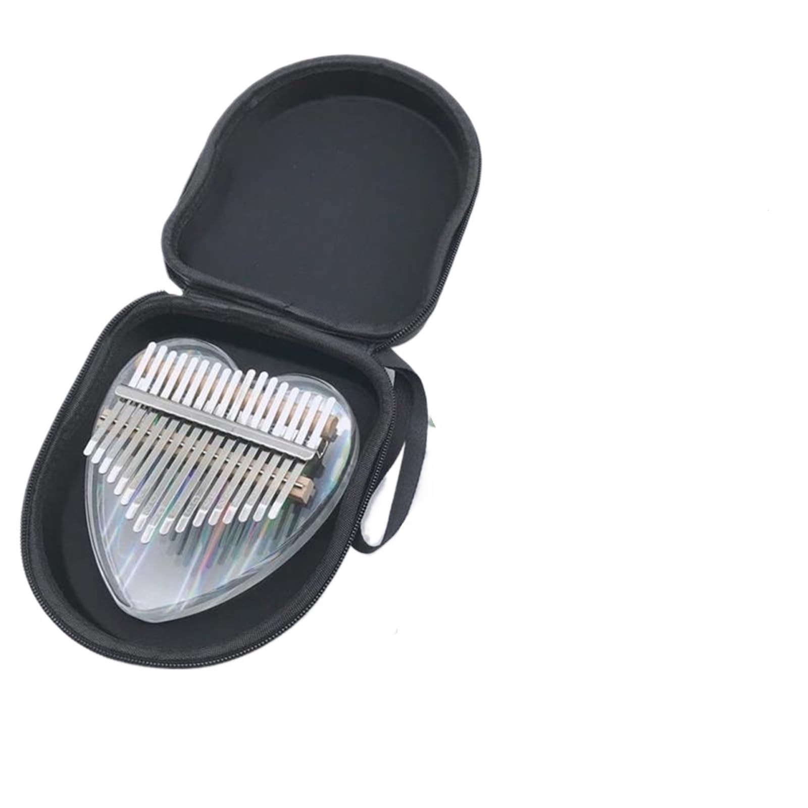 Professional Kalimba Kalimba 8/17 Keys Rainbow Acrylic Thumb Piano Starter Clear Finger Piano With Study Booklet Tune Hammer Stickers(17 key1)