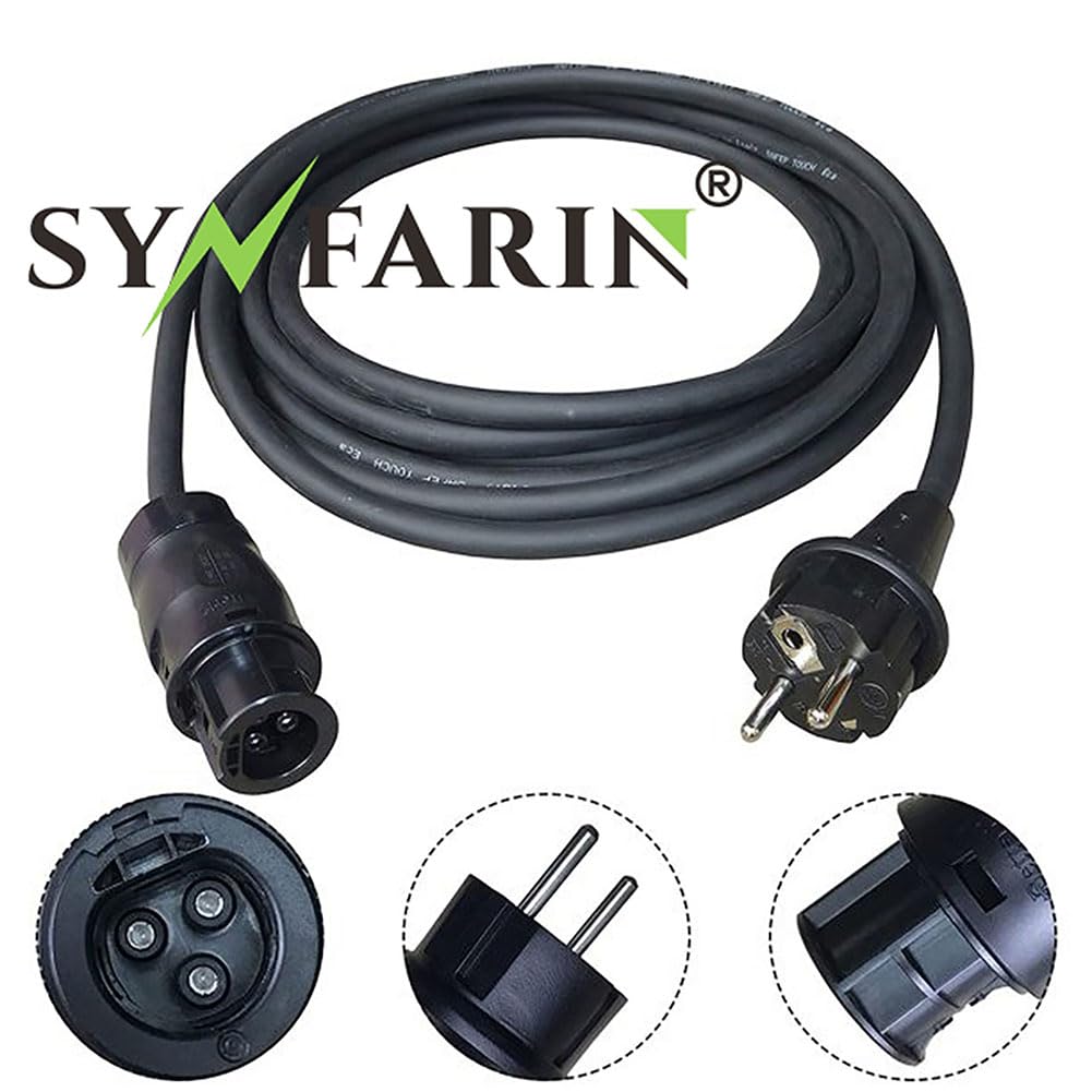 Gummikabel H07RN-F 3x1,5 Mm² Mit Betteri BC01 Auf Schuko – Für Solar Mikrowechselrichter, 5 M, VDE