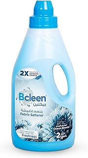 Bcleen بيكلين Fabric Softener – Ocean Breeze Scent, 2X Softening Formula, Long-Lasting Freshness, Gentle on Fabrics, Easy Ironing, 2L