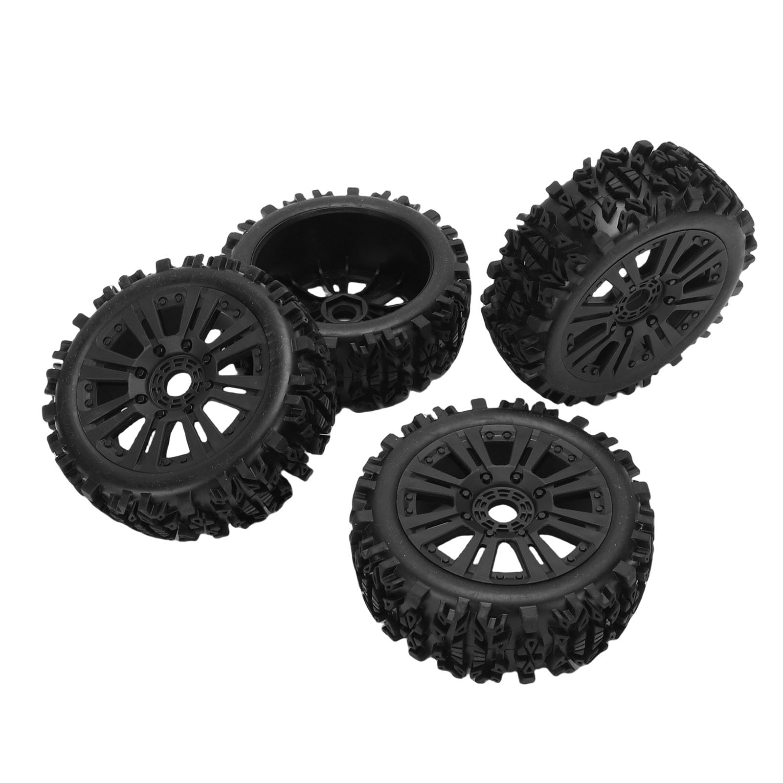 Pneumatici per Ruote per Auto RC, Gomma Adesiva Fuoristrada in 1/8