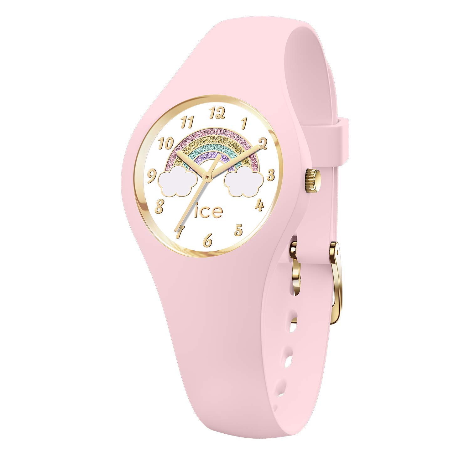 ICE-WATCH - ICE fantasia Rainbow pink - Girl's wristwatch with silicon strap - 018424 (Extra small)