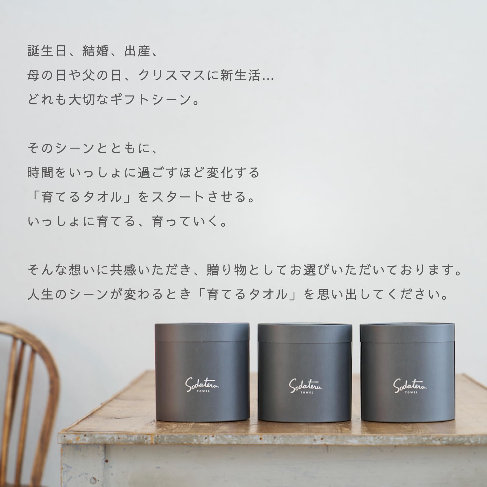 Amazon｜育てるタオル feel フェイスタオル 誕生日プレゼントや