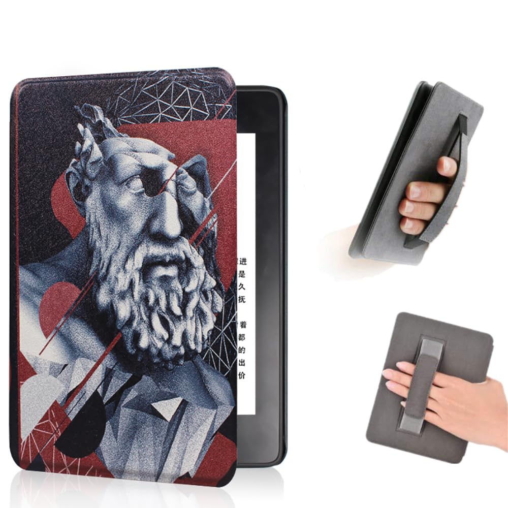 Funda para 6" Kindle (11.ª Generación - 2022) - PU de Primera Calidad Estuche con Correa de Mano y Automática Reposo/Activación Función(Modelo: C2V2L3) — view 8