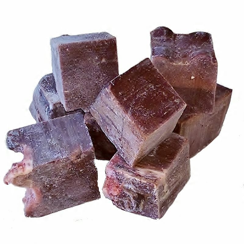 Raw Beef Liver Chunks for Dogs, 1kg