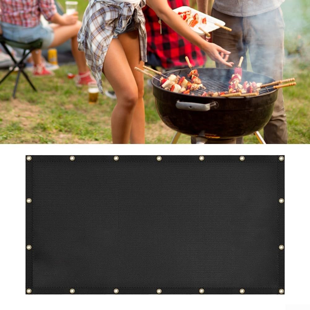 Bouclier thermique de protection pour barbecue - Préservez les meubles d'extérieur de la chaleur (91,5 x 183 cm)
