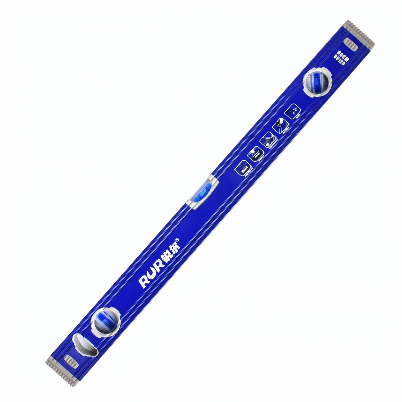 Aluminum Alloy Spirit Level Bubble Vials Spirit Level Measurement Scale for Horizontal and Vertical Alignment 600MM Industrial Anti-fall-image-10