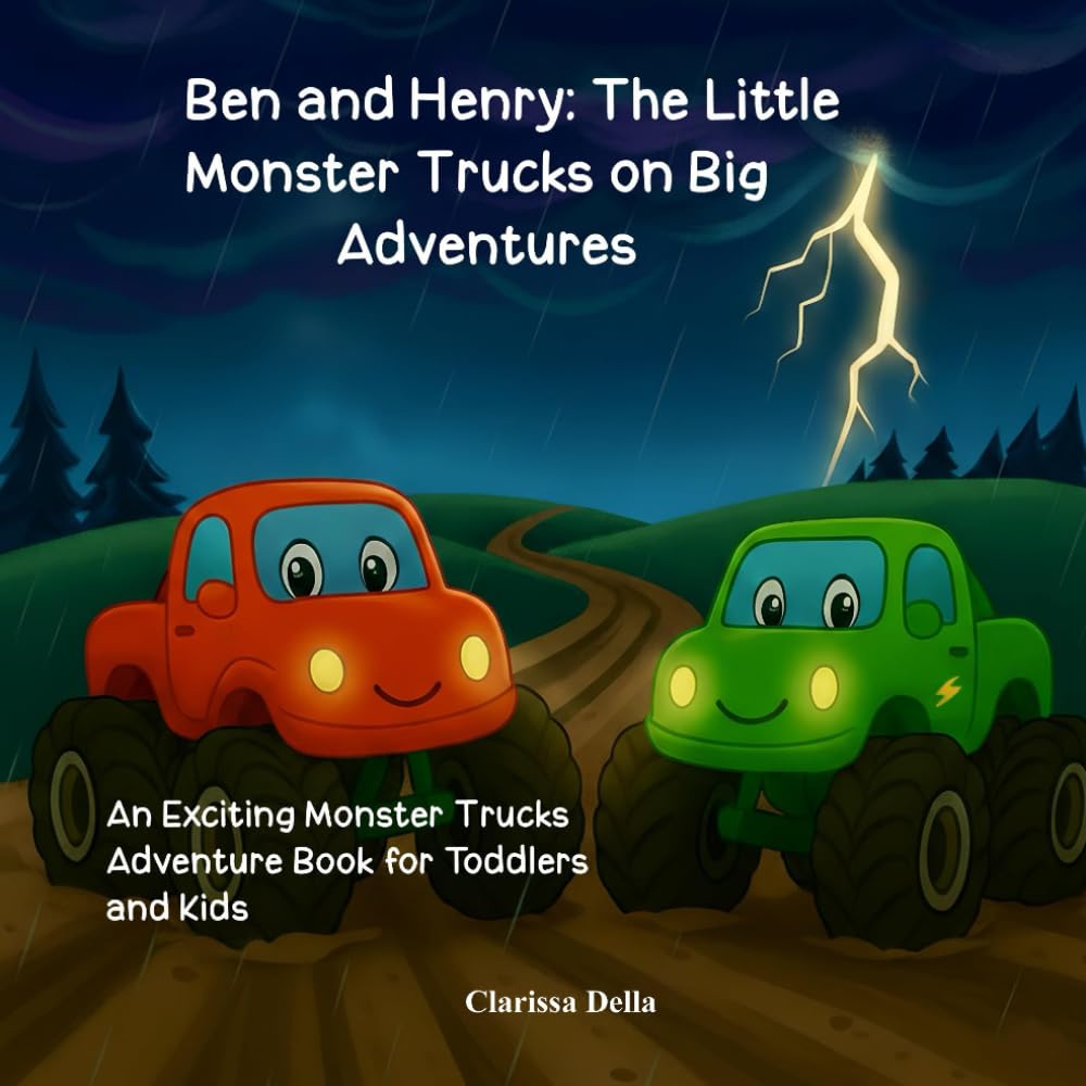 Ben and Henry: The Little Monster Trucks on Big Adventures: An Exciting Monster Trucks Adventure Book for Toddlers and Kids