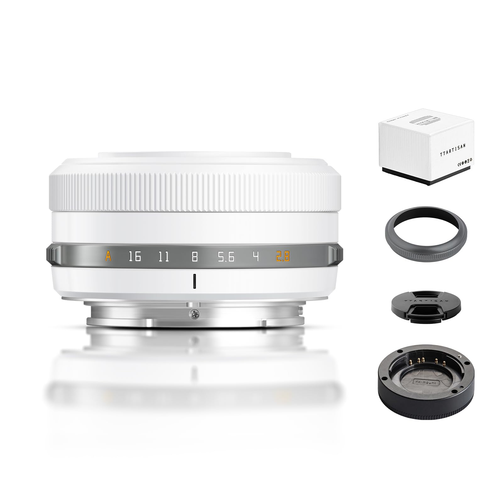 Amazon.co.jp: TTArtisan 27mm f/2.8 ホワイト Eマウント用 AF 27mm f2