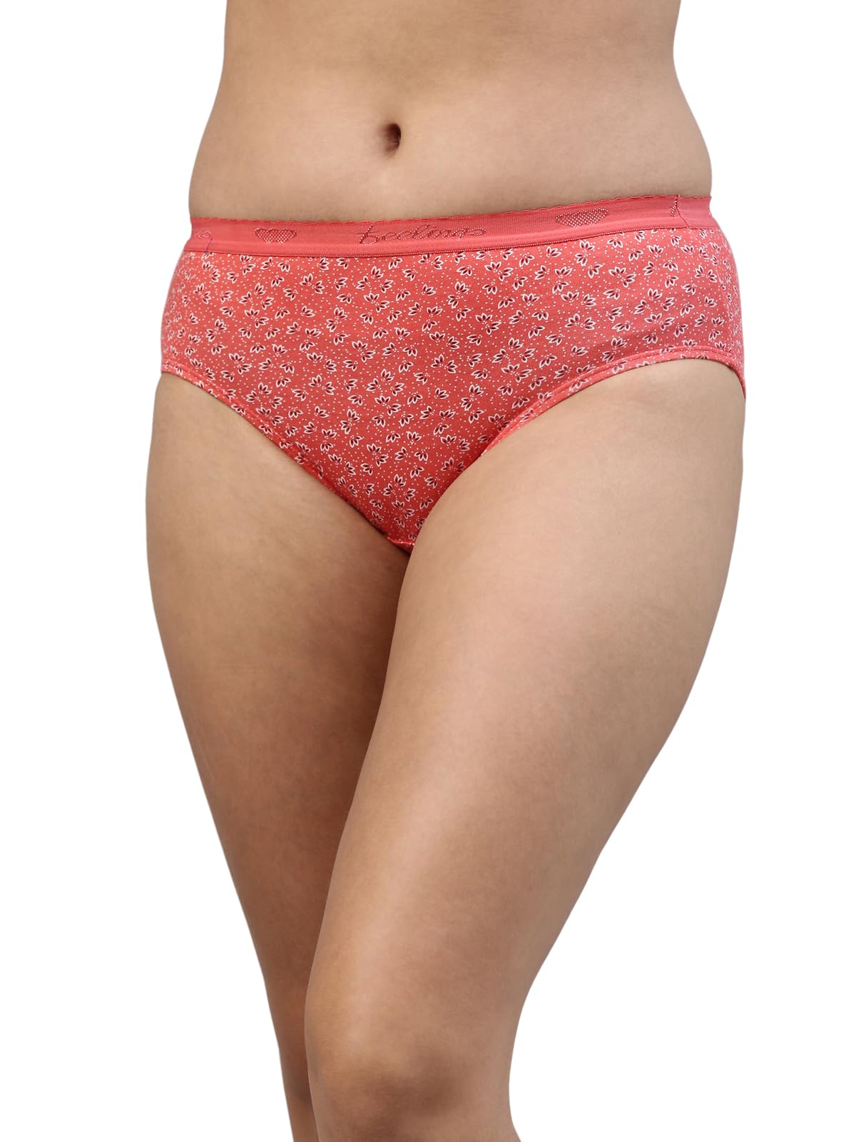 VIP Feelings - Calzones hípster elásticos para mujer, de algodón, estampados, varios colores lisos