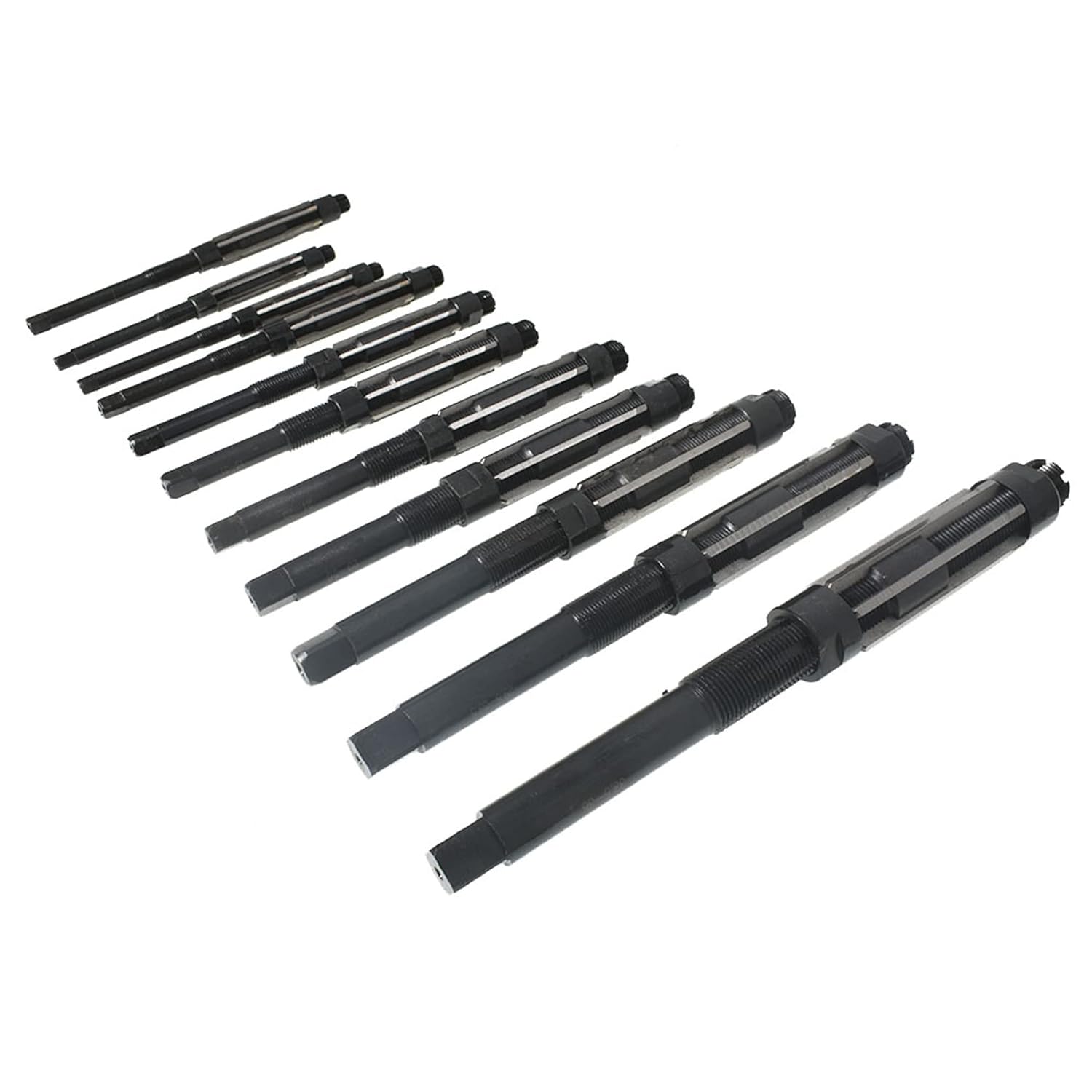 11Pcs Adjustable Hand Reamers 11.75 mm to 38 mm H4-H14 for Drilling Machine and Other Machine