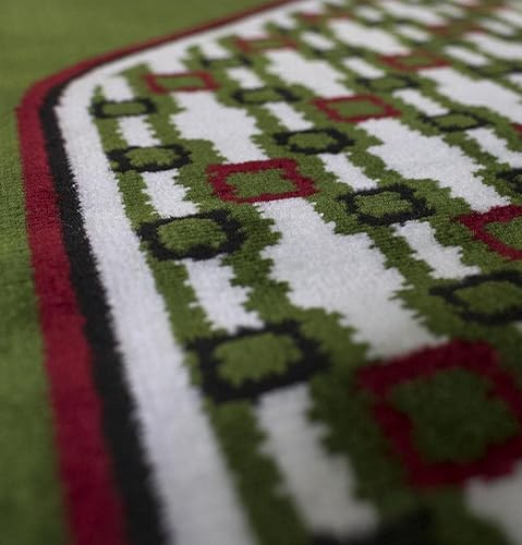 Miniatura 3 de Modefa Alfombra de oración islámica turca  Janamaz Sajada para múltiples personas para familia o mezquita  Alfombra grande de rezo para reuniones y