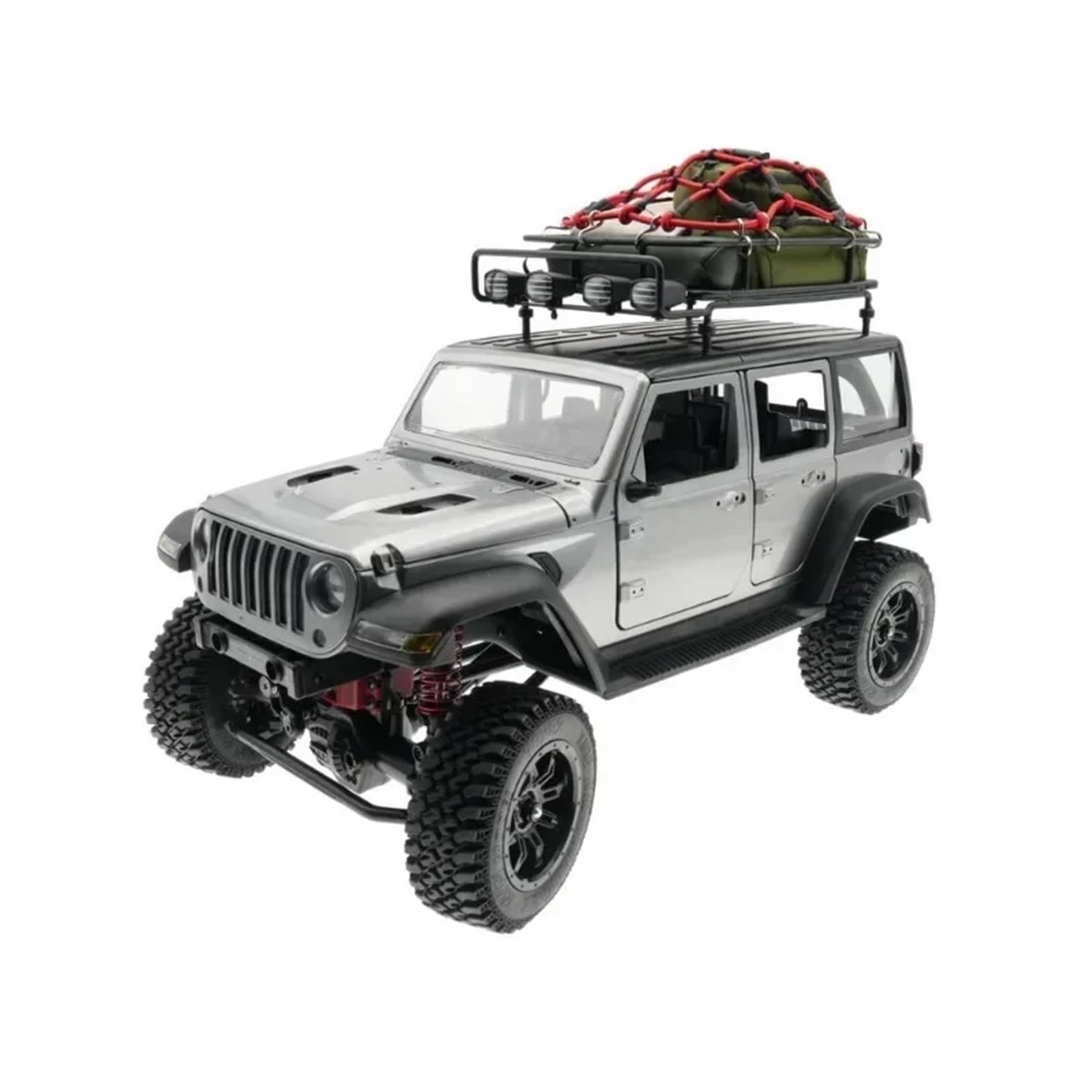 Per SCX10 CC01 Per MN D90 D91 1/14 1/12 1/10 Per Portapacchi Universali Con La Luce RC Crawler Auto Accessori Di Aggiornamento RC Auto Componenti(MK1229-2)