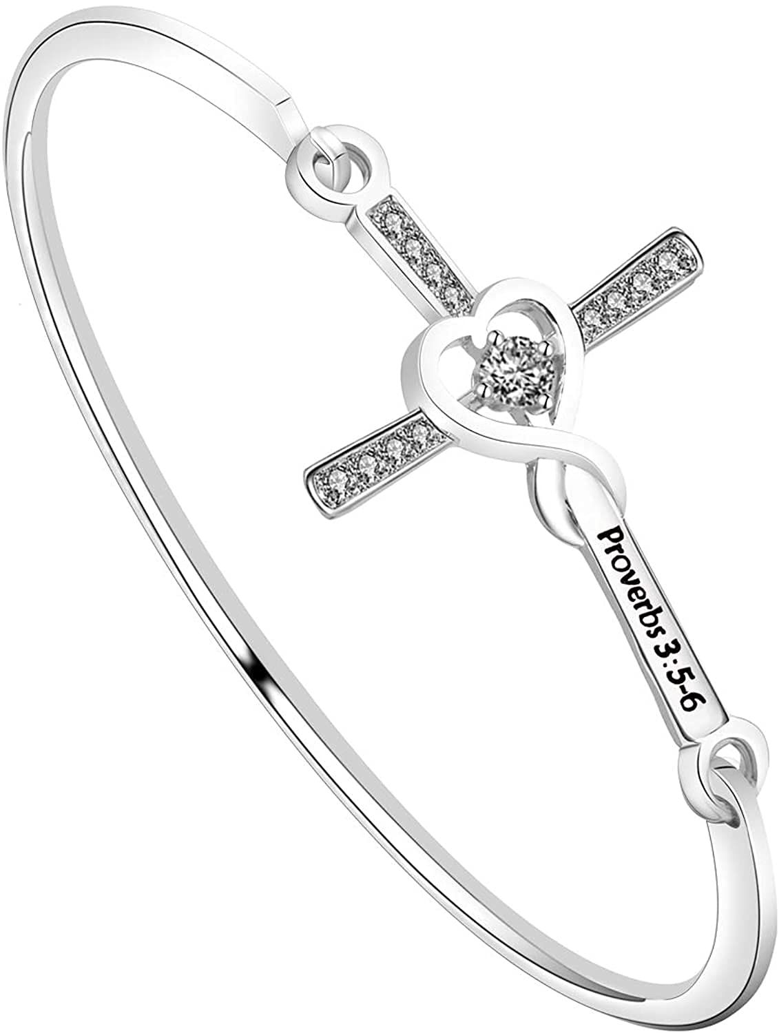 Buy Christian Bracelet Faith Bracelet Proverbs 356 Trust in The Lord