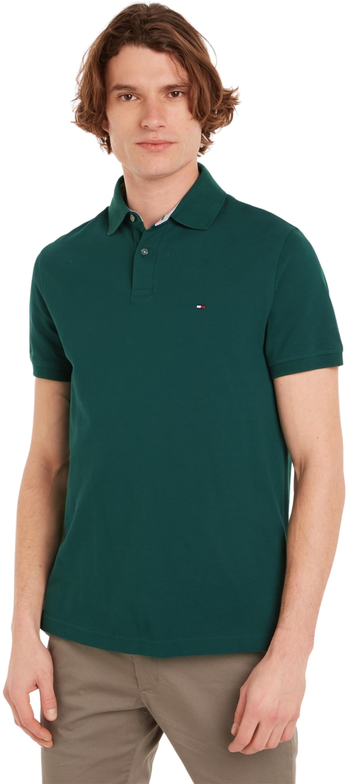 Tommy Hilfiger Polo de Manga Corta Hombre 1985 Regular Fit