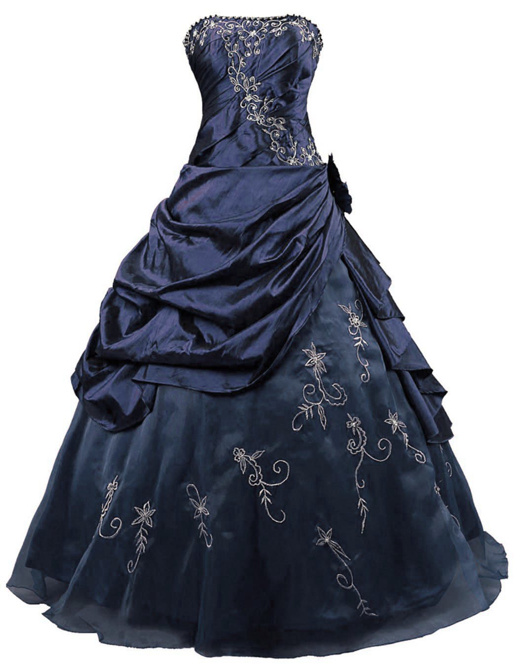 RohmBridal Women's Strapless Formal Prom Dress Evening Gown